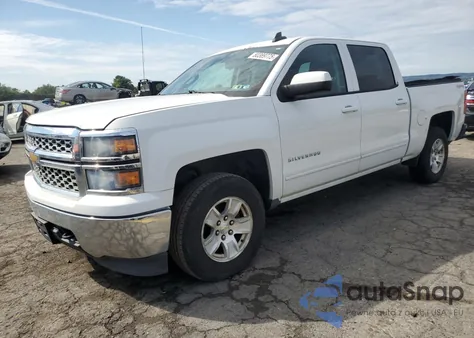 2015 Chevrolet Silverado K1500 Lt из США, поврежденный, VIN 3GCUKREH3FG337622